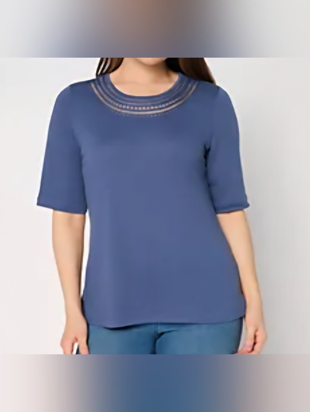 Scoop Neck Short Sleeve Top